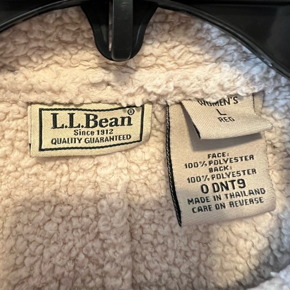 LL Bean lined jacket - Picture 3 of 3
